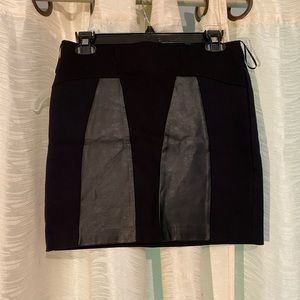 ZARA black mini skirt